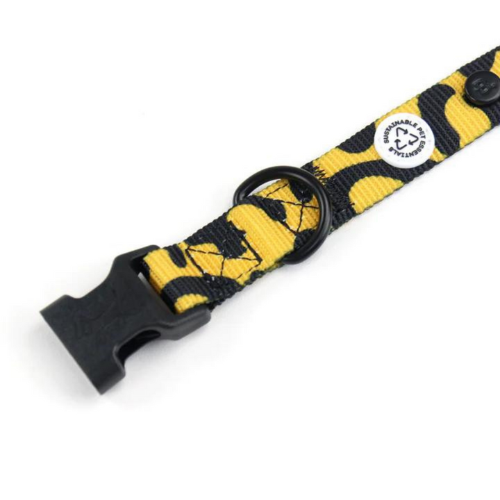 Collar perro con cierre click - Leopardo